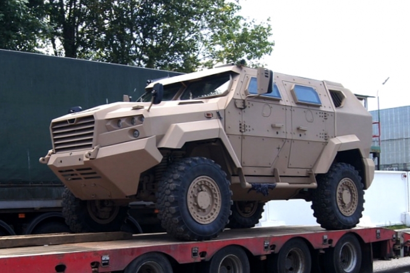 МЗКТ представил новейший легкобронированный автомобиль Volat-490101