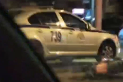 Видео: жесткое избиение мотоциклистов в Минске инспекторами ГАИ