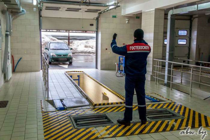 В этом году техосмотр прошло на треть меньше автомобилей, чем в прошлом
