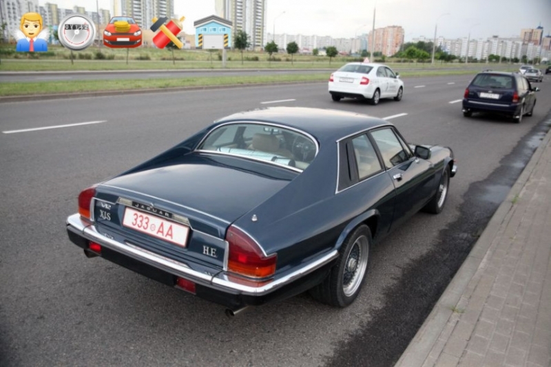 В Бресте продается редкий Jaguar XJS. Что рассказал владелец?