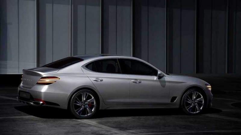 Корейская Genesis представила обновленный седан G70