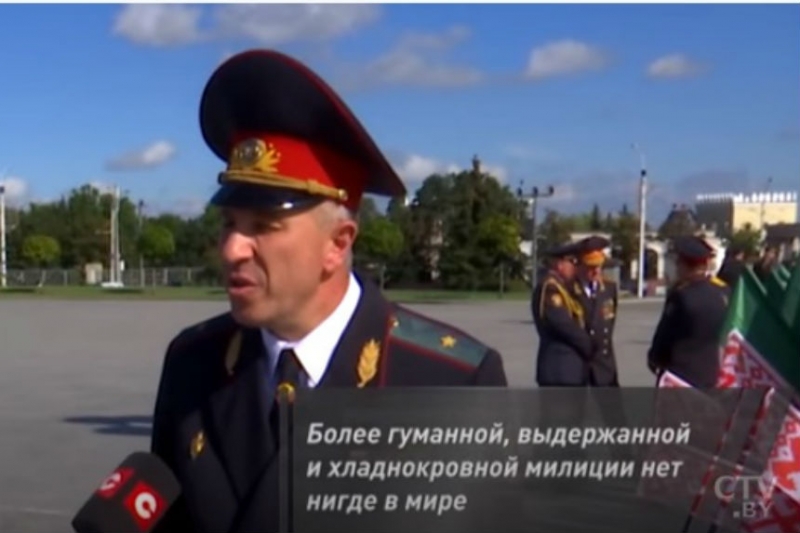 Караев: "Более гуманной, выдержанной и хладнокровной милиции нету нигде в мире"
