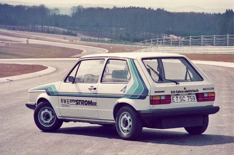 Golf на батарейках из прошлого века. Электрическая история любимых авто от Volkswagen