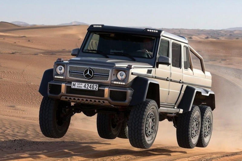 Больше колес! Отгадаете трехосные автомобили?