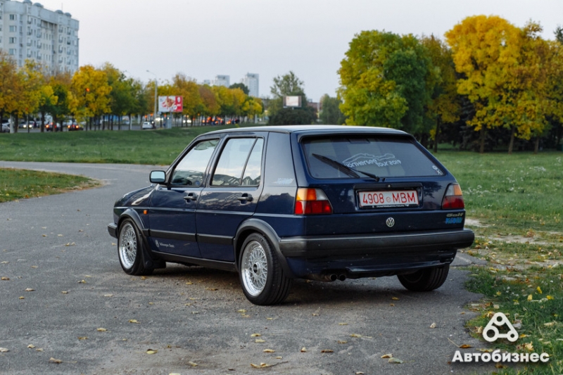 Кондиционер, круиз-контроль, цифровая "приборка". Каким может быть Golf II, которому повезло с владельцем