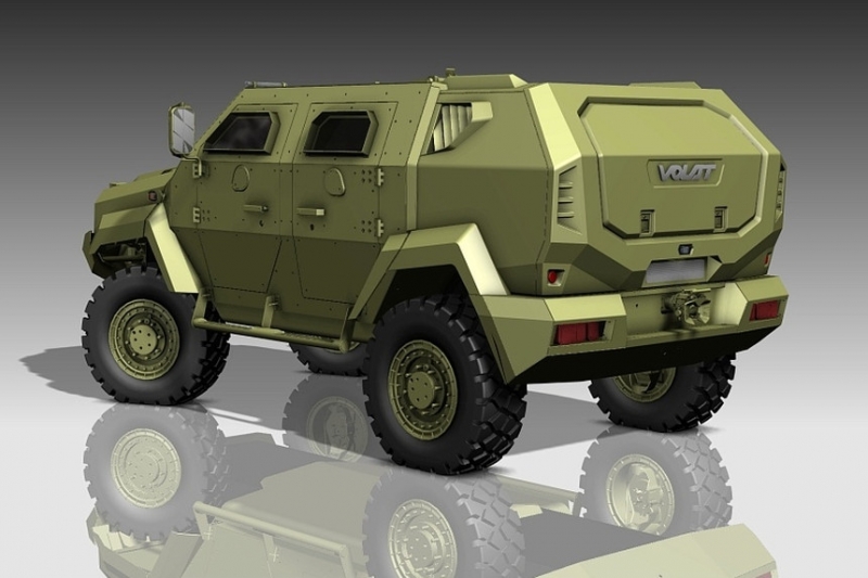 МЗКТ представил новейший легкобронированный автомобиль Volat-490101