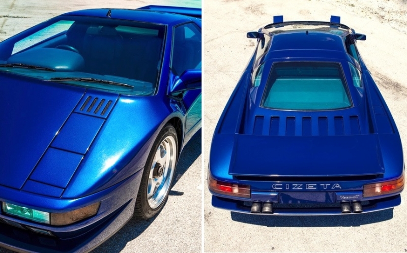 Очень редкий суперкар Cizeta V16T из коллекции Султана Брунея выставлен на продажу в США