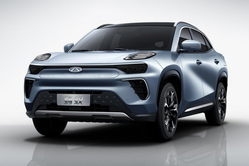 Chery показала новый электрический кроссовер с алюминиевым кузовом