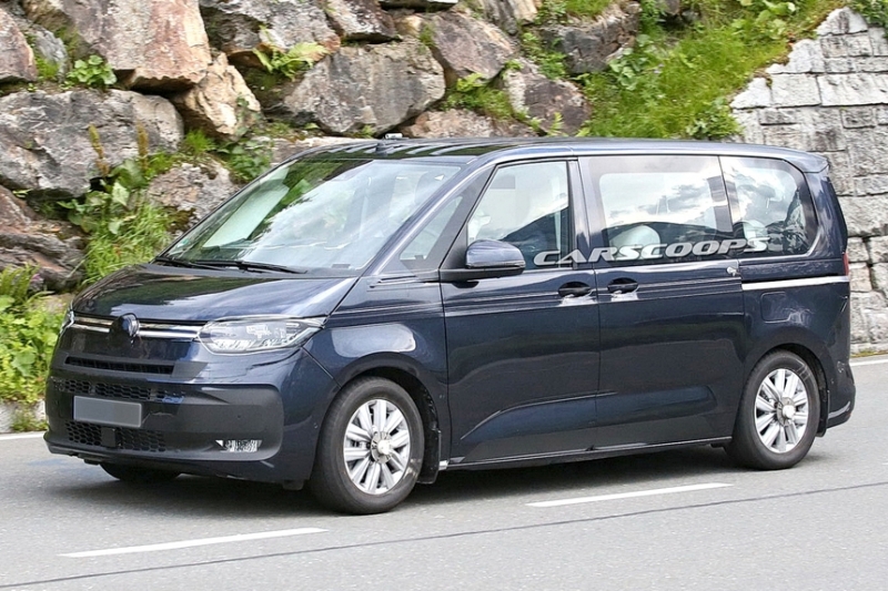 Внешность нового минивэна Volkswagen T7 раскрыли фотошпионы