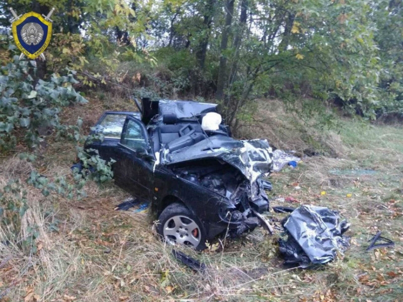 Три человека погибли в аварии в Копыльском районе