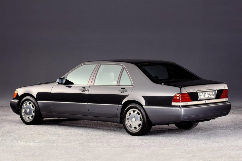 В Mercedes разрабатывали 8-литровый мотор W18 для S-класса W140, но в итоге передумали