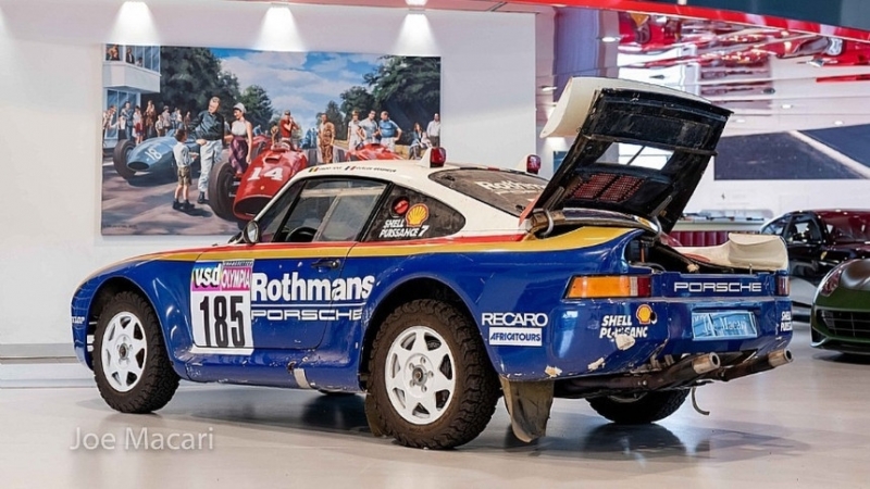 Один из трех легендарных «дакаровских» Porsche 959 выставлен на аукцион