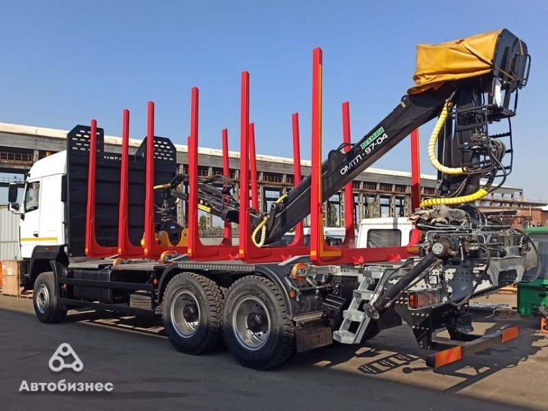МАЗ-МАН начал выпуск усовершенствованного сортиментовоза модели 732559