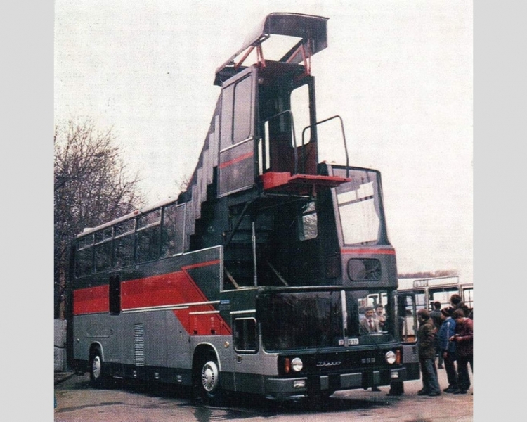 Знаменитую двухпалубную "гармошку" Ikarus 695.02 восстановят до заводского состояния