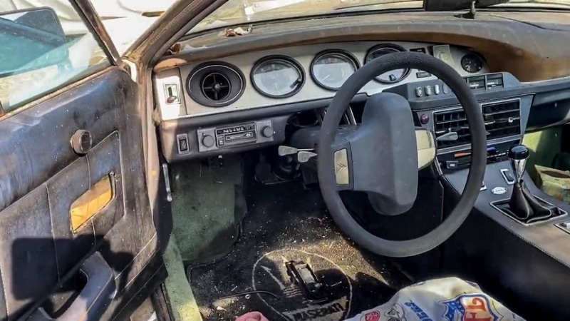 Уникальное купе Maserati Merak из 1970-х много лет ржавело на улице