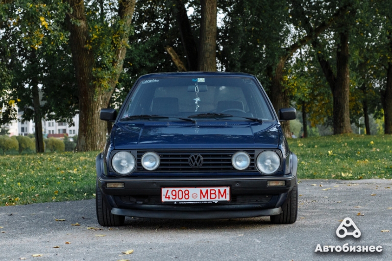 Кондиционер, круиз-контроль, цифровая "приборка". Каким может быть Golf II, которому повезло с владельцем