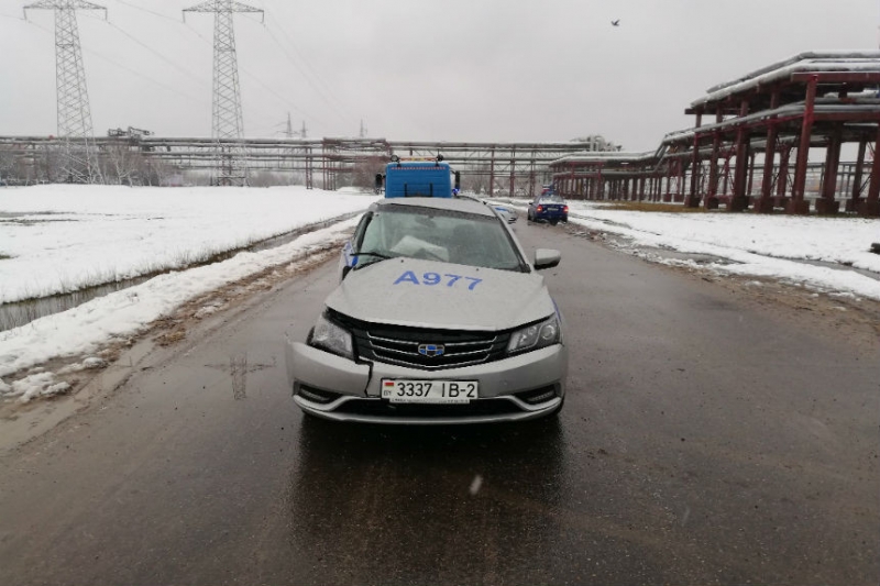 "Убитый" в ДТП милицейский Geely продается за 6250 долларов