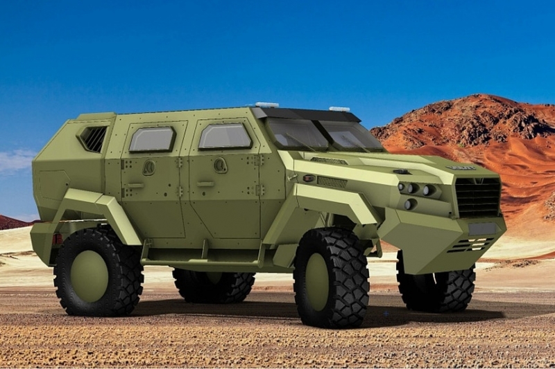 МЗКТ представил новейший легкобронированный автомобиль Volat-490101