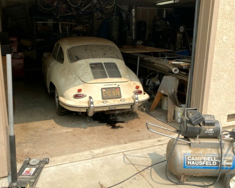 Суперкупе Porsche вернули из 50-летнего заточения в забытом гараже и решили наконец продать