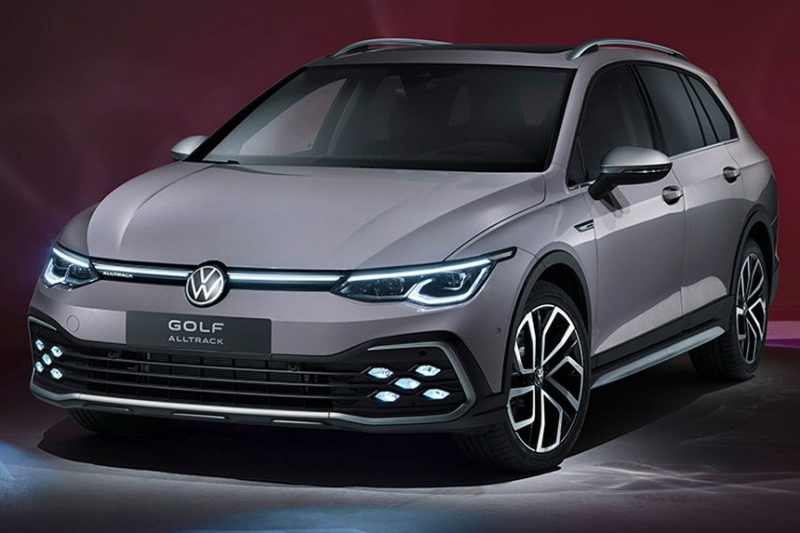 Новый универсал Volkswagen Golf дебютировал в двух версиях