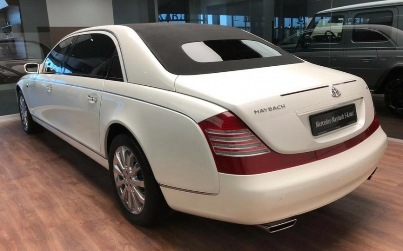 В России на продажу выставили очень редкий и дорогой Maybach 62 Landaulet