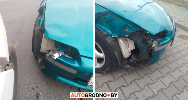 В Польше в Mazda белоруса врезался пьяный бесправник на чужом авто. Как белорус получал страховку?