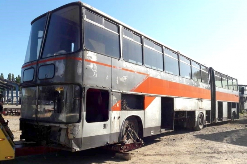 Знаменитую двухпалубную "гармошку" Ikarus 695.02 восстановят до заводского состояния