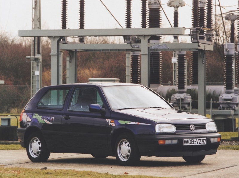 Golf на батарейках из прошлого века. Электрическая история любимых авто от Volkswagen