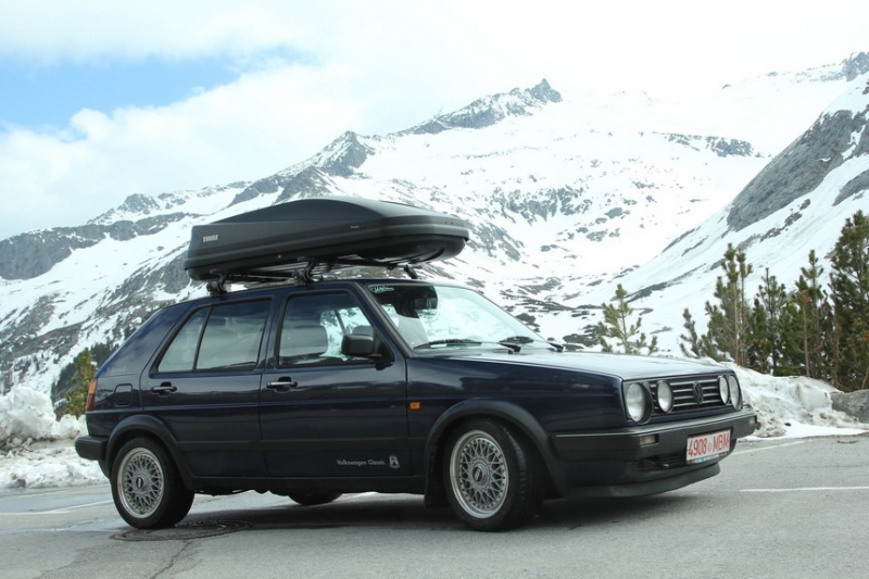 Кондиционер, круиз-контроль, цифровая "приборка". Каким может быть Golf II, которому повезло с владельцем