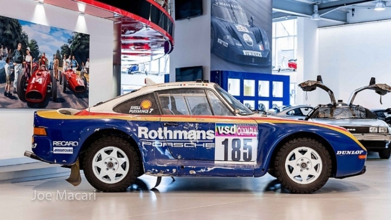 Один из трех легендарных «дакаровских» Porsche 959 выставлен на аукцион