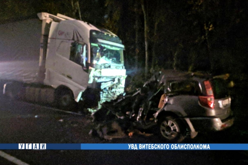 Женщина-водитель погибла в лобовом столкновении с фурой на Р-20 под Новополоцком