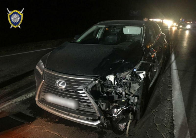 Под Минском женщина на Lexus насмерть сбила двух женщин, перебегавших трассу