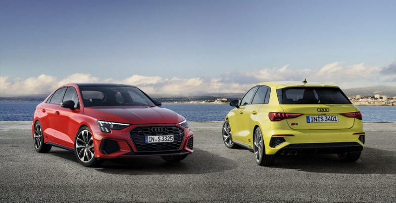 До первой "сотни" за 4,8 секунды: Audi представила новое поколение S3