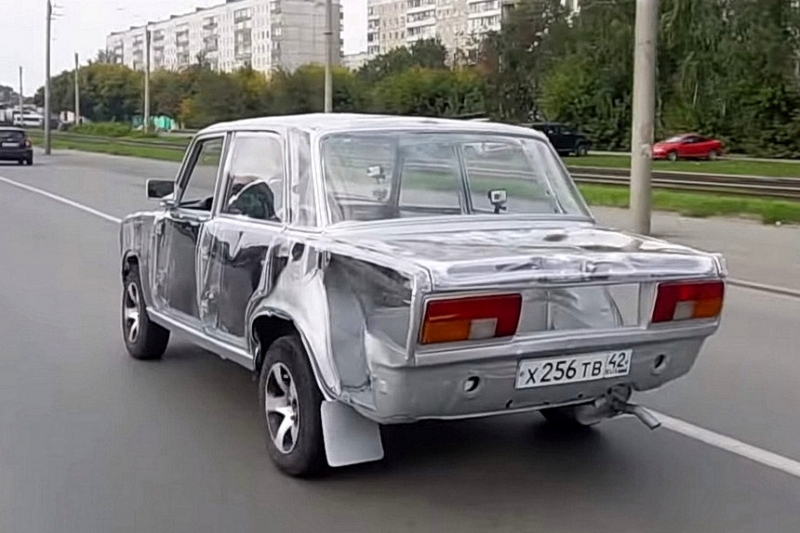 "Жигули" с абсолютно прозрачным кузовом сделали в России