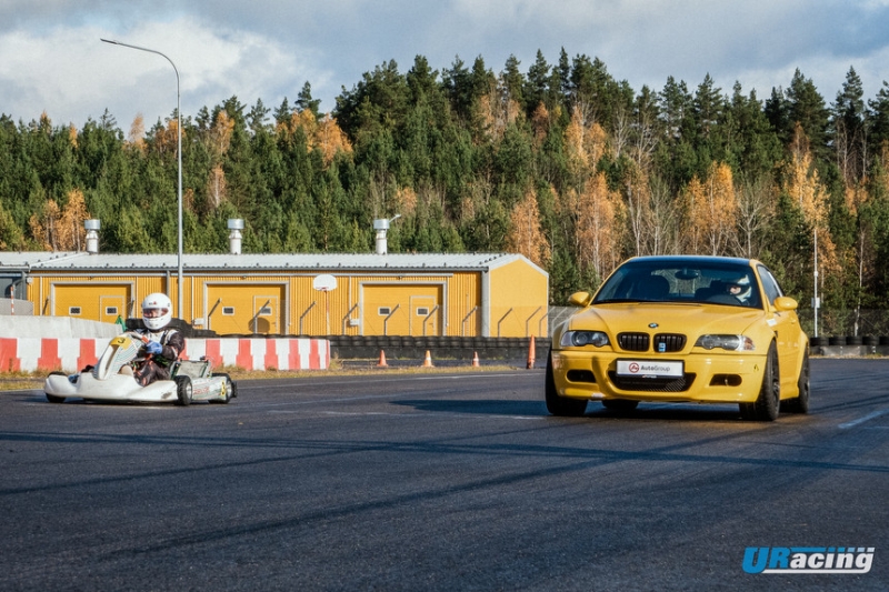 BMW M3 против картингиста и дрифт-такси. В Стайках прошел финал Race Wars и закрытие сезона URacing