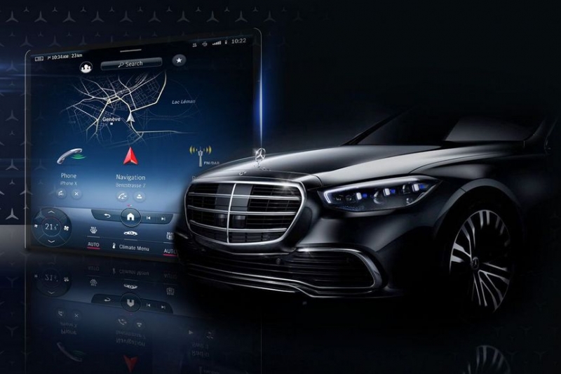 Появились первые подробности об интерьере нового Mercedes S-класса