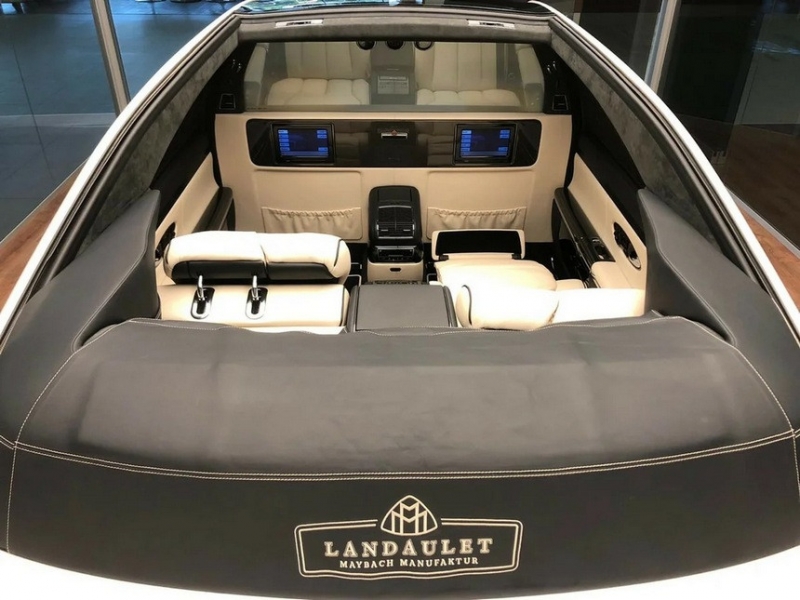 В России на продажу выставили очень редкий и дорогой Maybach 62 Landaulet
