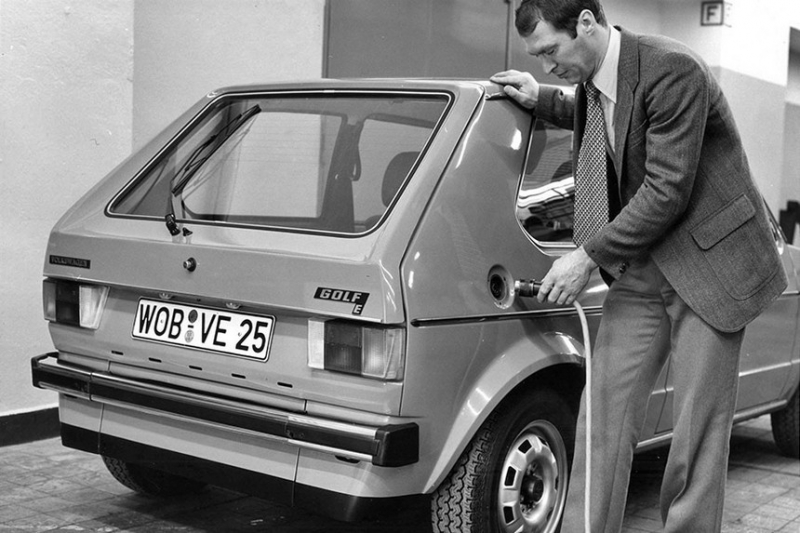 Golf на батарейках из прошлого века. Электрическая история любимых авто от Volkswagen