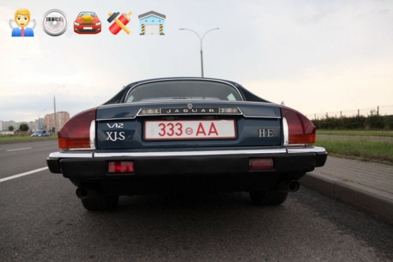 В Бресте продается редкий Jaguar XJS. Что рассказал владелец?