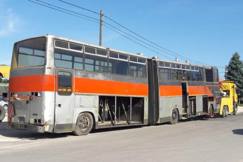 Знаменитую двухпалубную "гармошку" Ikarus 695.02 восстановят до заводского состояния